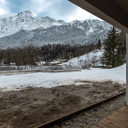 The Bear Apartment Les Houches Bagian luar foto