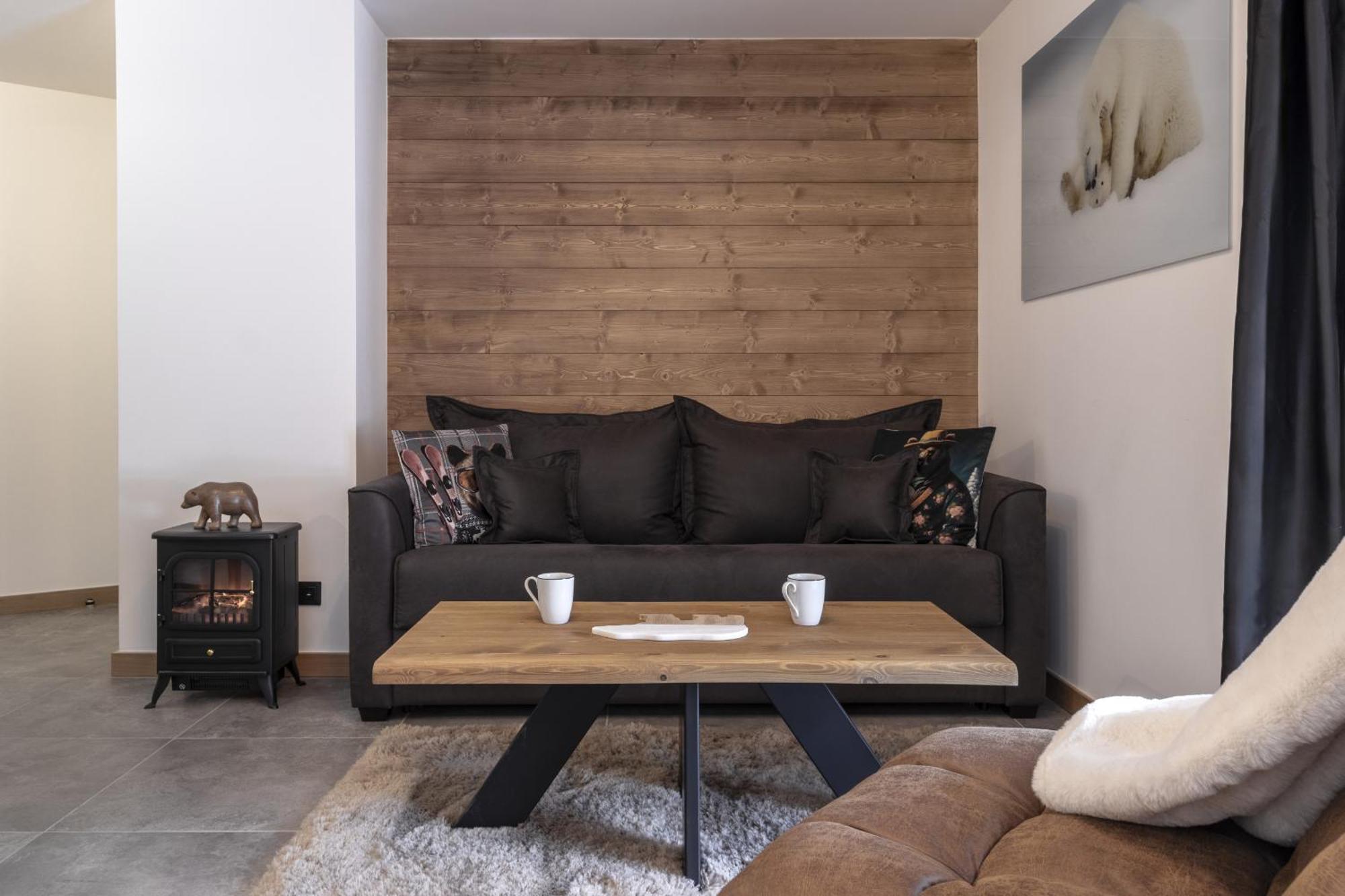 The Bear Apartment Les Houches Bagian luar foto