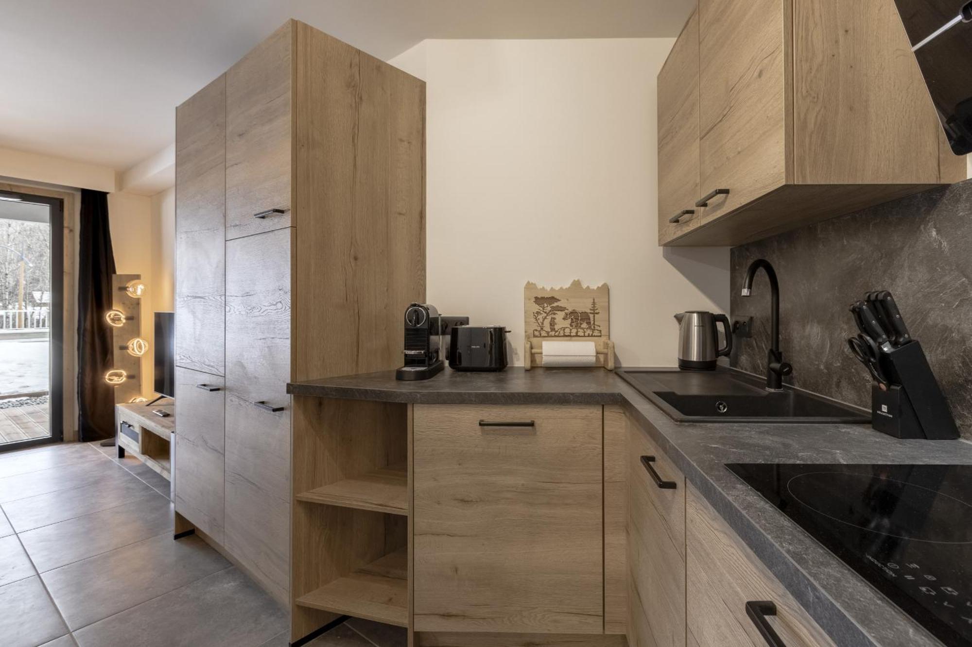 The Bear Apartment Les Houches Bagian luar foto