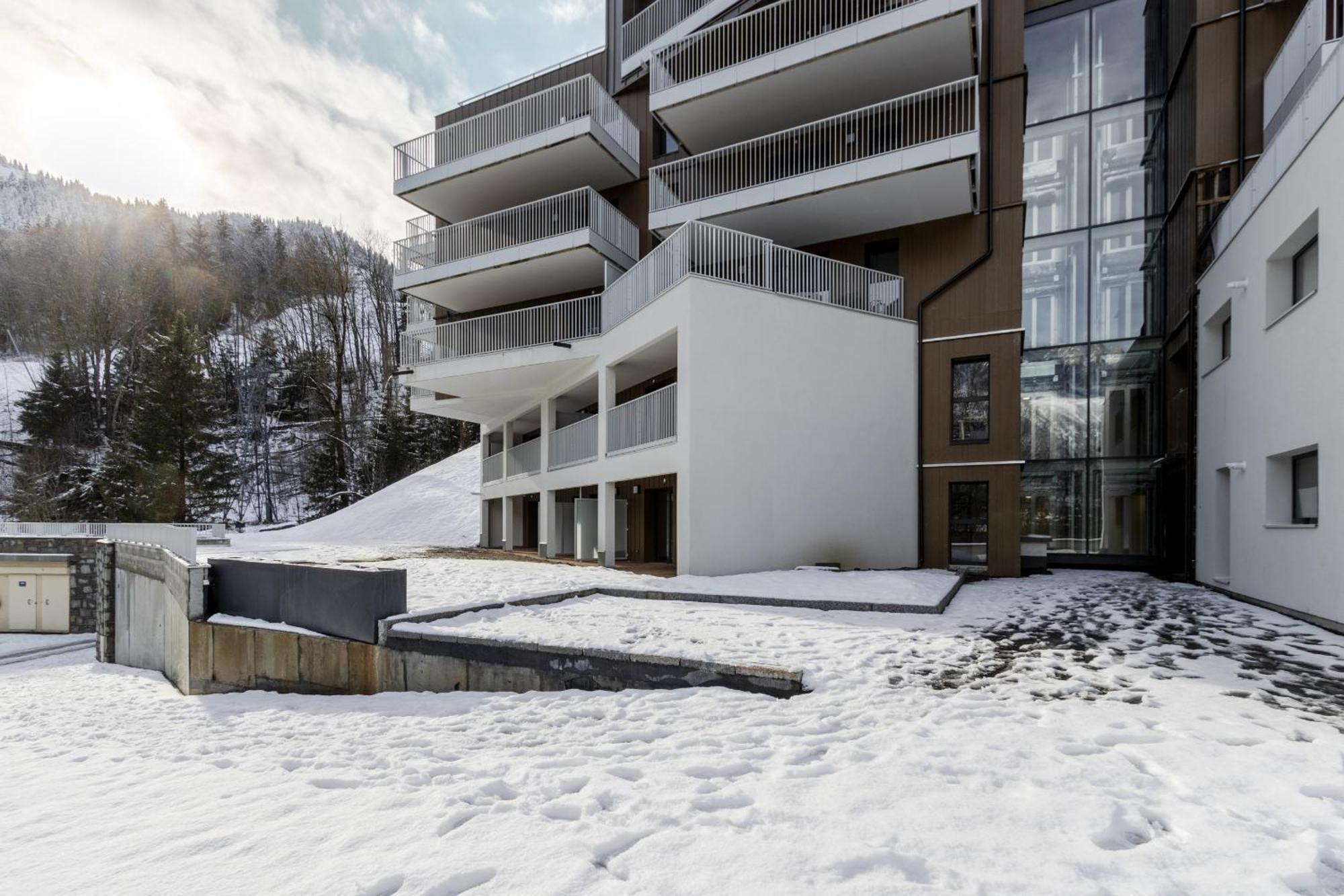The Bear Apartment Les Houches Bagian luar foto